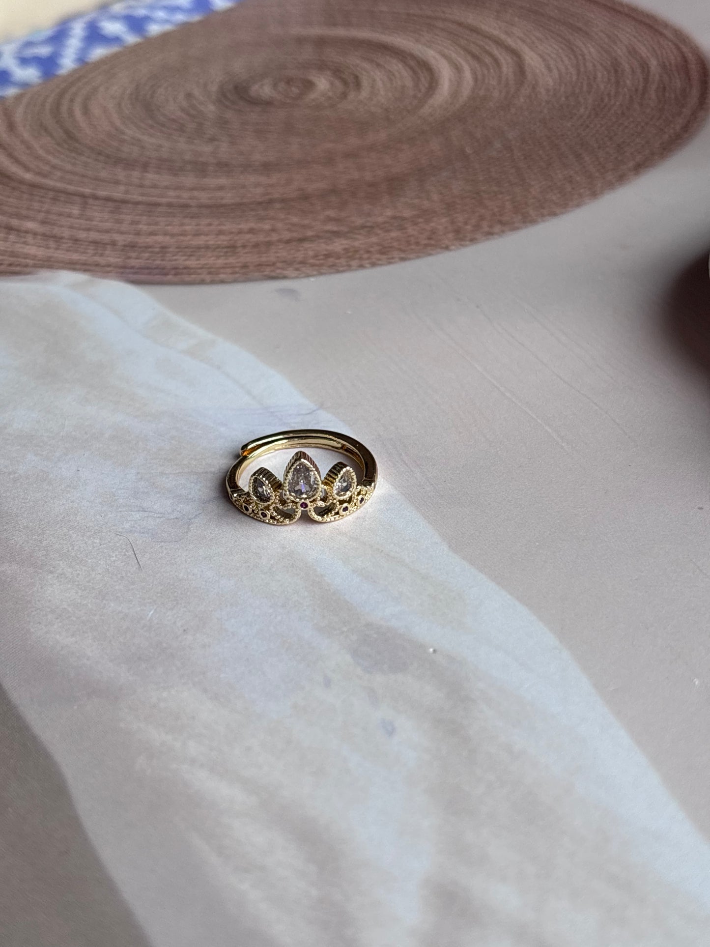 AD Crown Ring