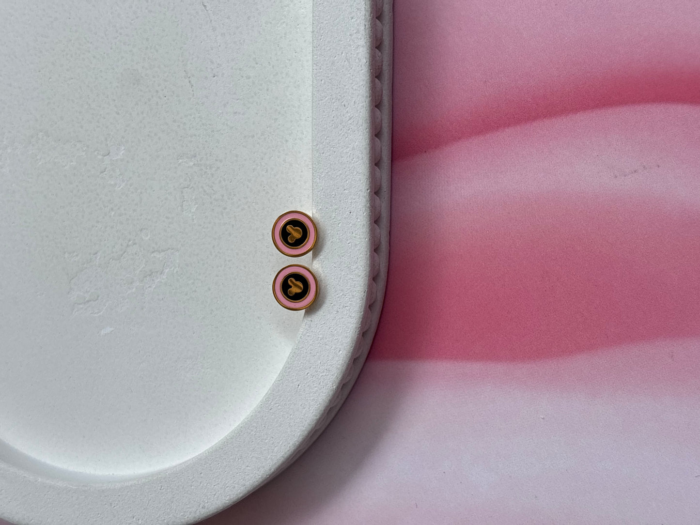 Round Mickey Studs
