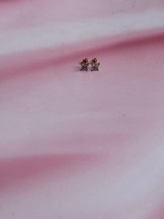 Stony Flower studs