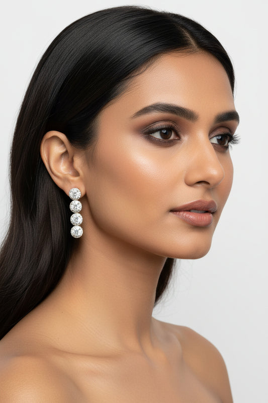 Journey Diamond Long earrings
