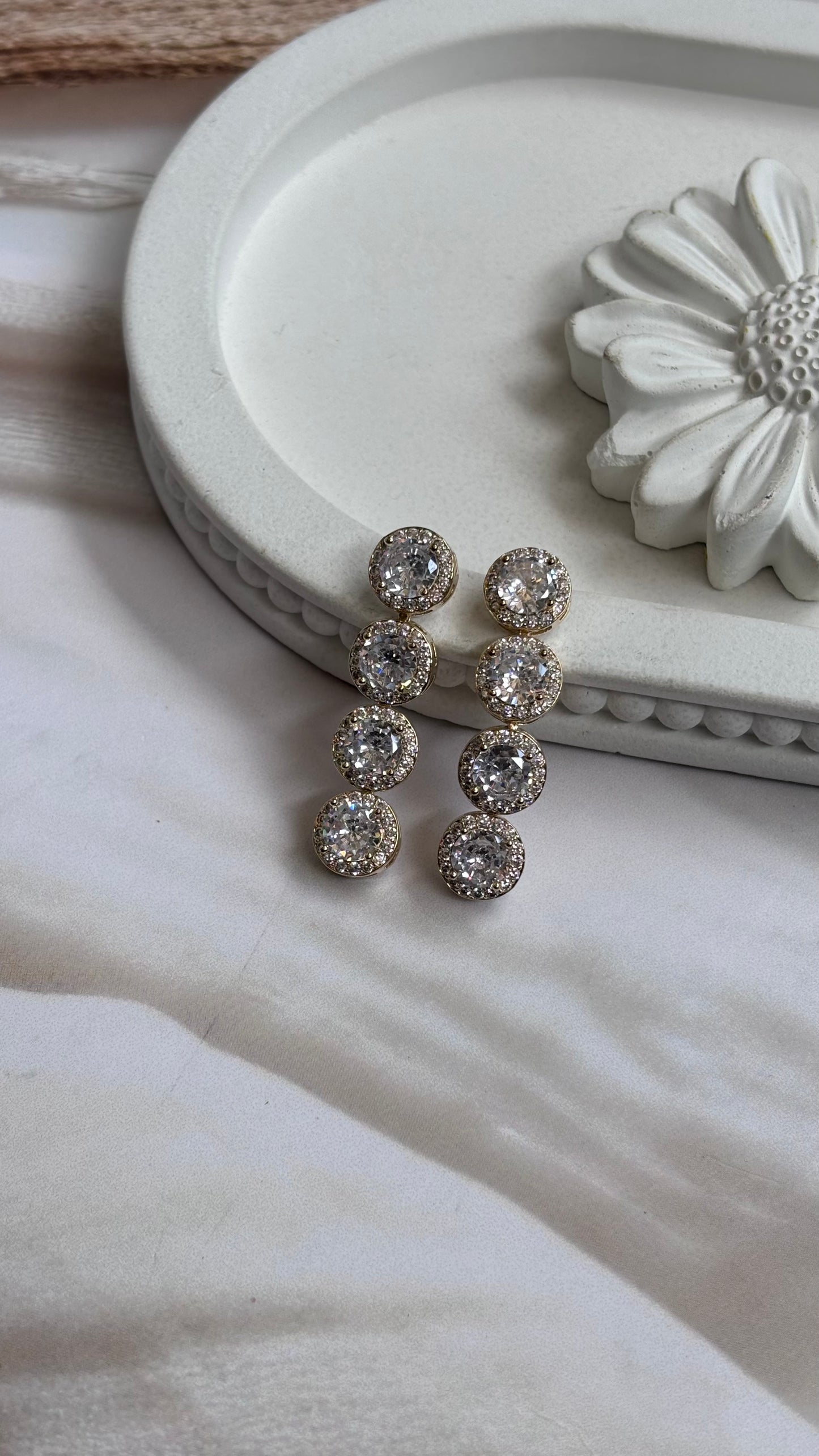 Journey Diamond Long earrings