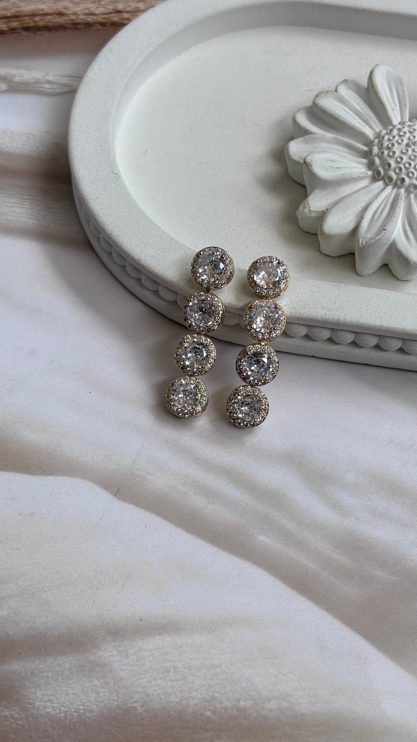 Journey Diamond Long earrings