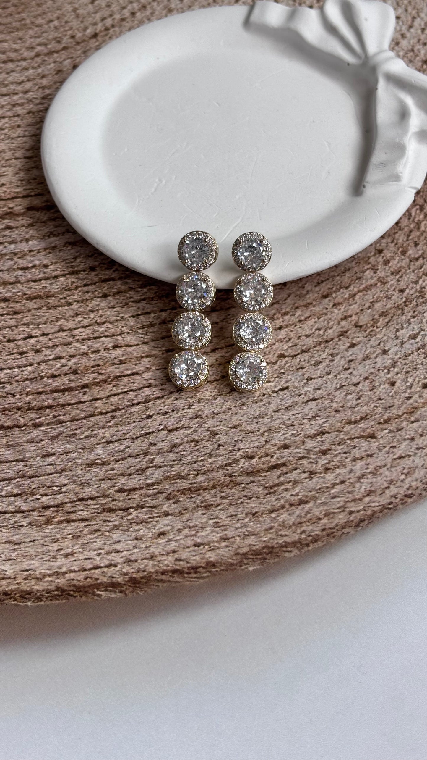 Journey Diamond Long earrings