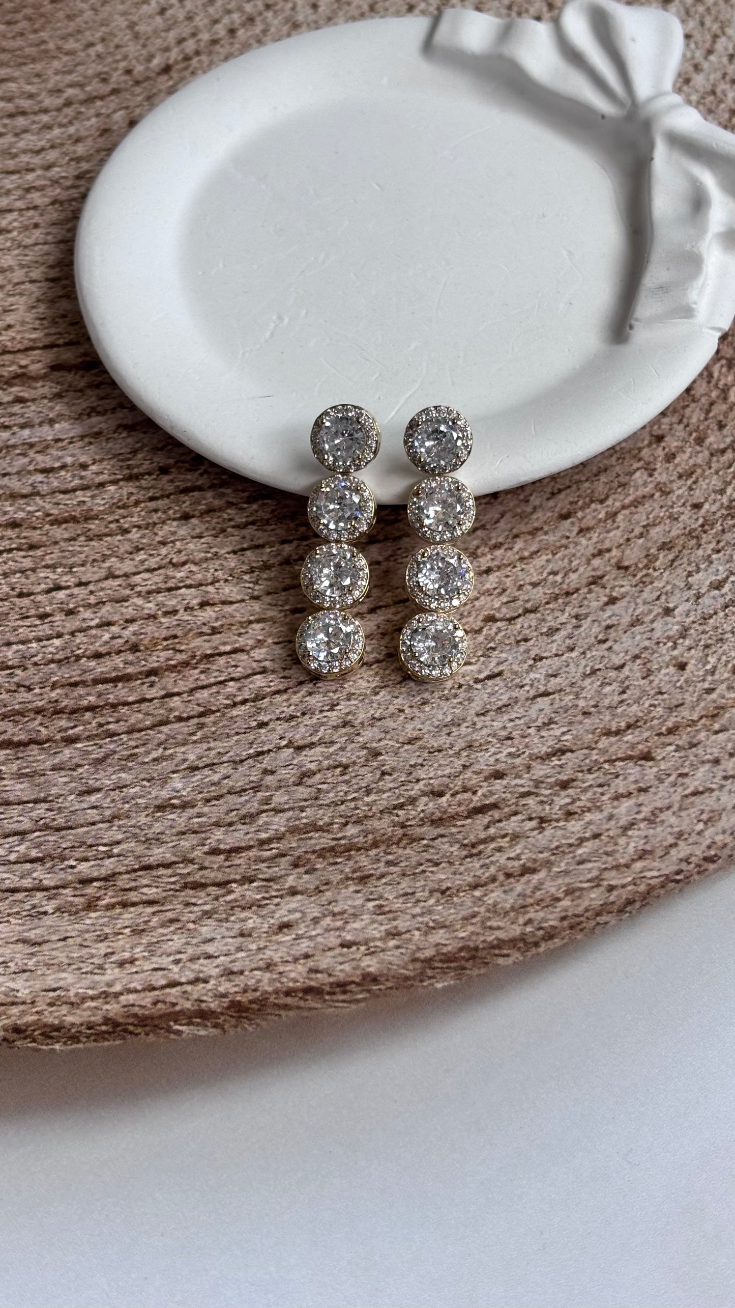 Journey Diamond Long earrings