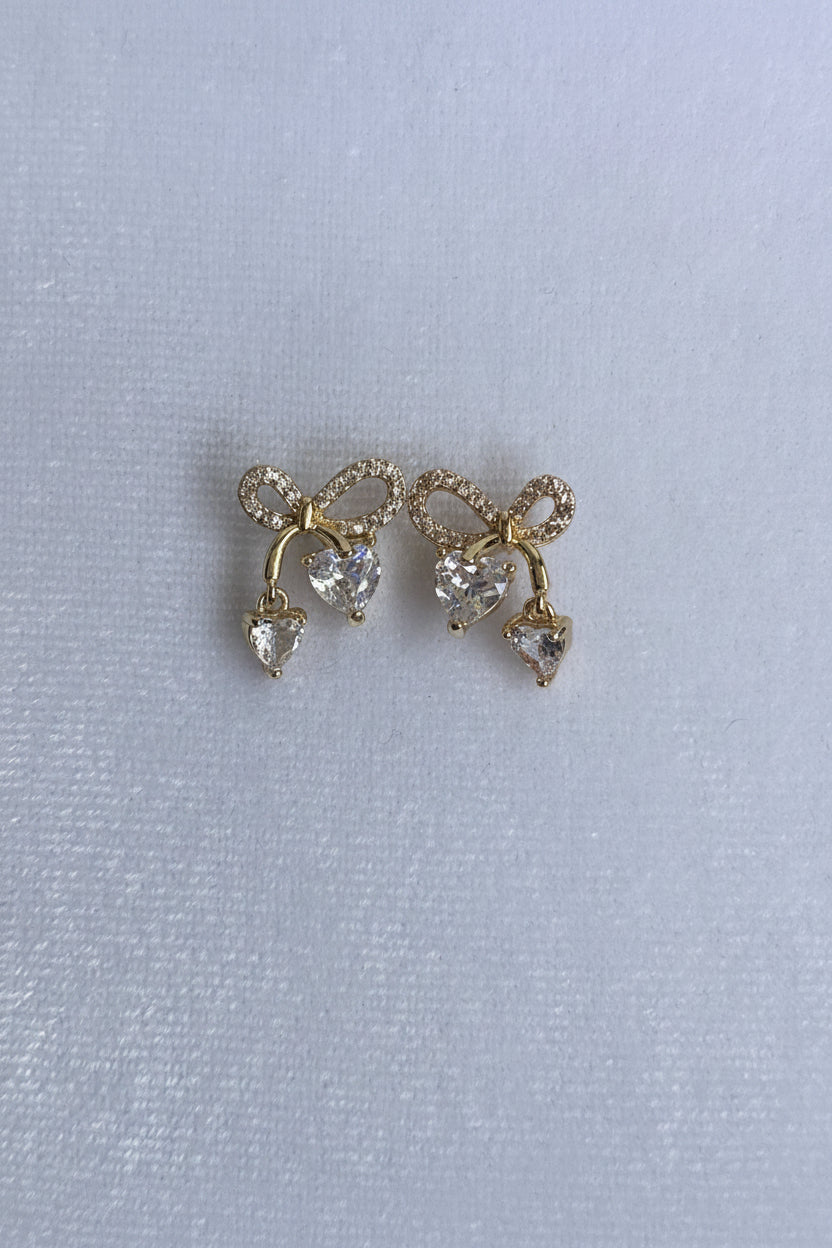 Infinity bow Studs