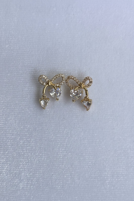 Infinity bow Studs