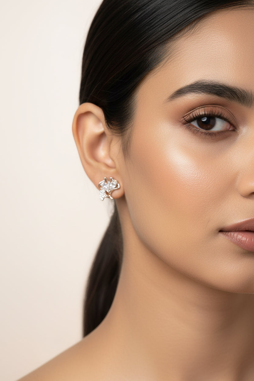 Mossy leaf studs