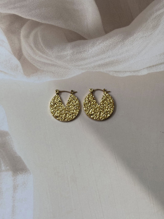 Golden Pizza cut hoops