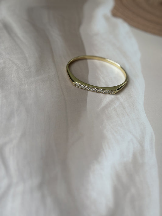 Golden Rectangle studded bracelet