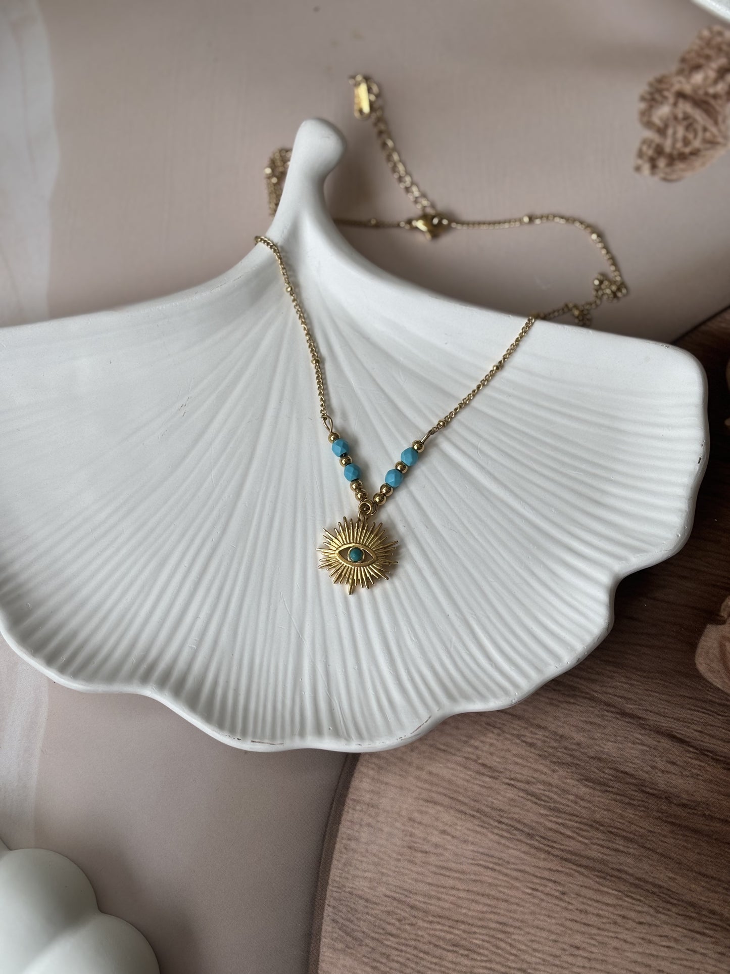 Golden Evil-eye Necklace