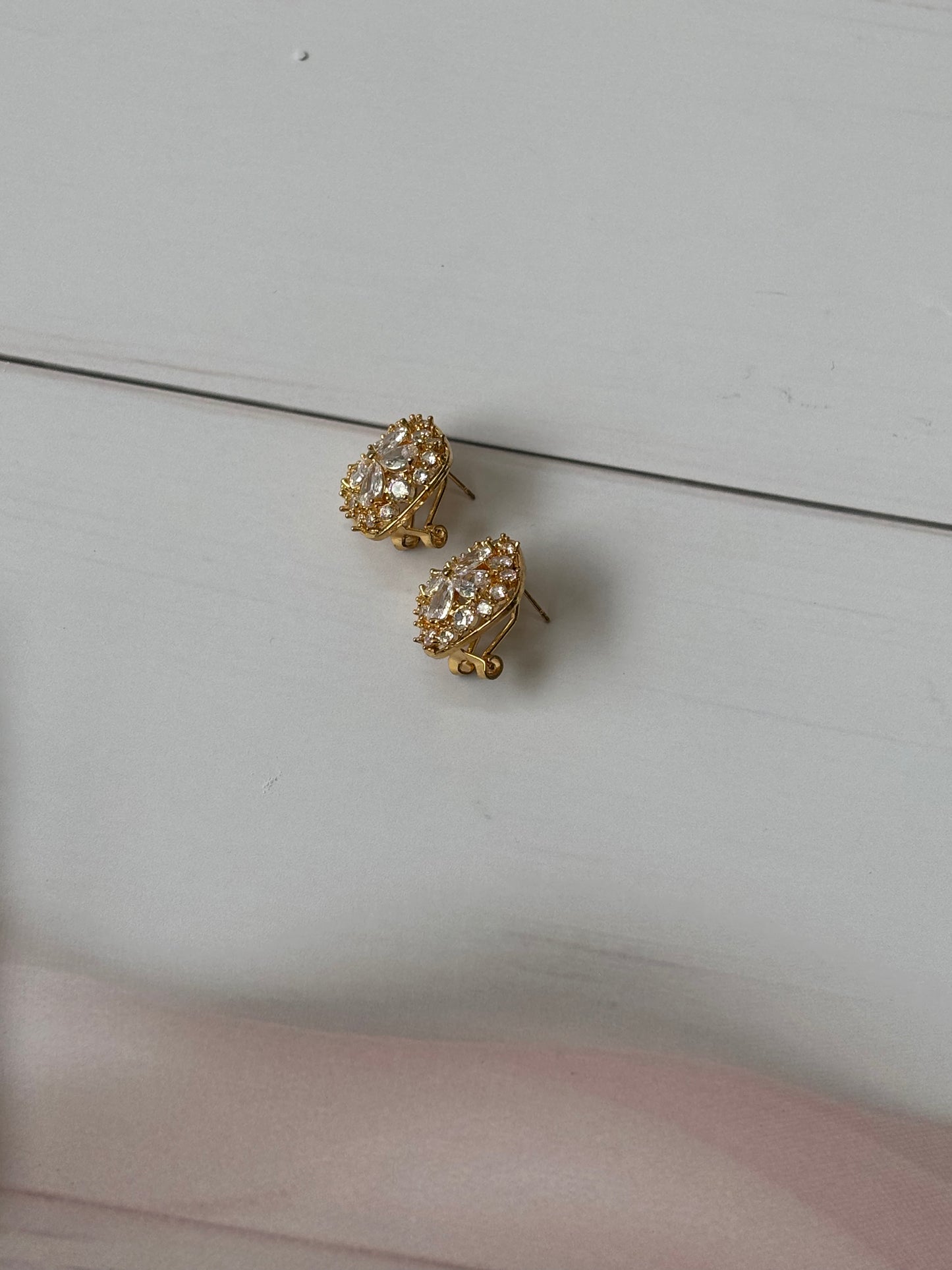 AD clip-on earrings